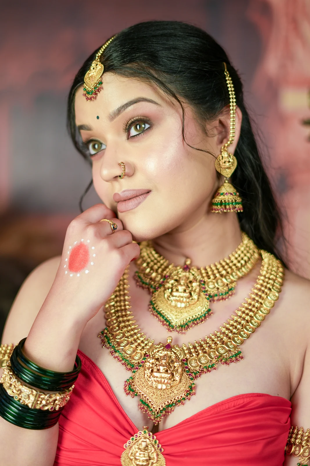 Classical Lakshmi Temple Adornment
